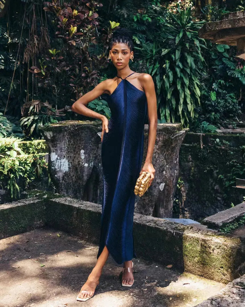 Robe à Franges Asymétriques Élégante pour Été féminin - Aurelles