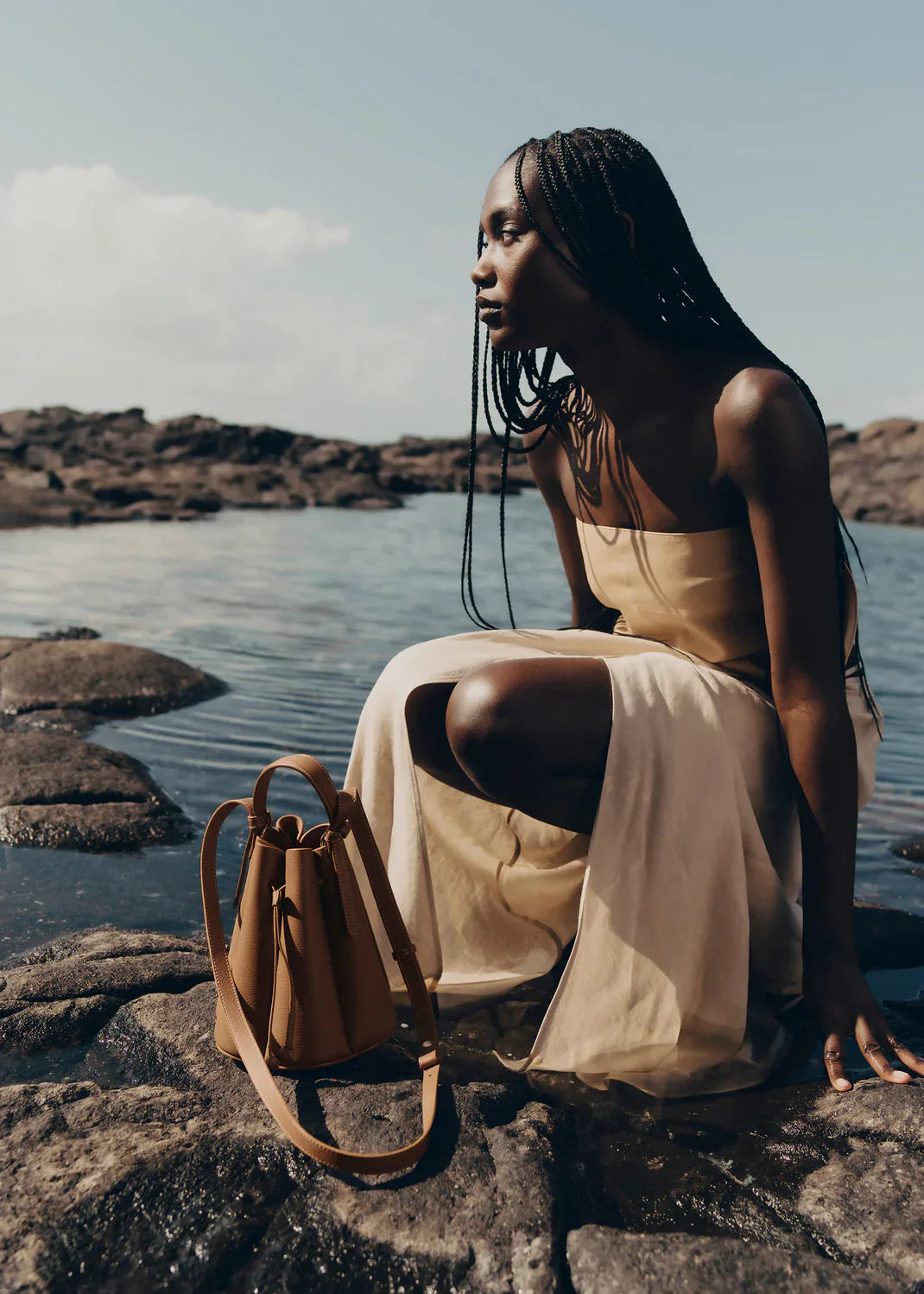 Sac Numéro Huit Mini en Cuir pour Femmes