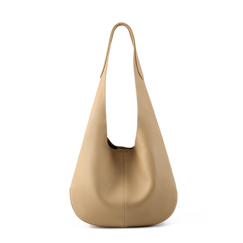 Sac Hobo en Cuir Doux pour Femmes