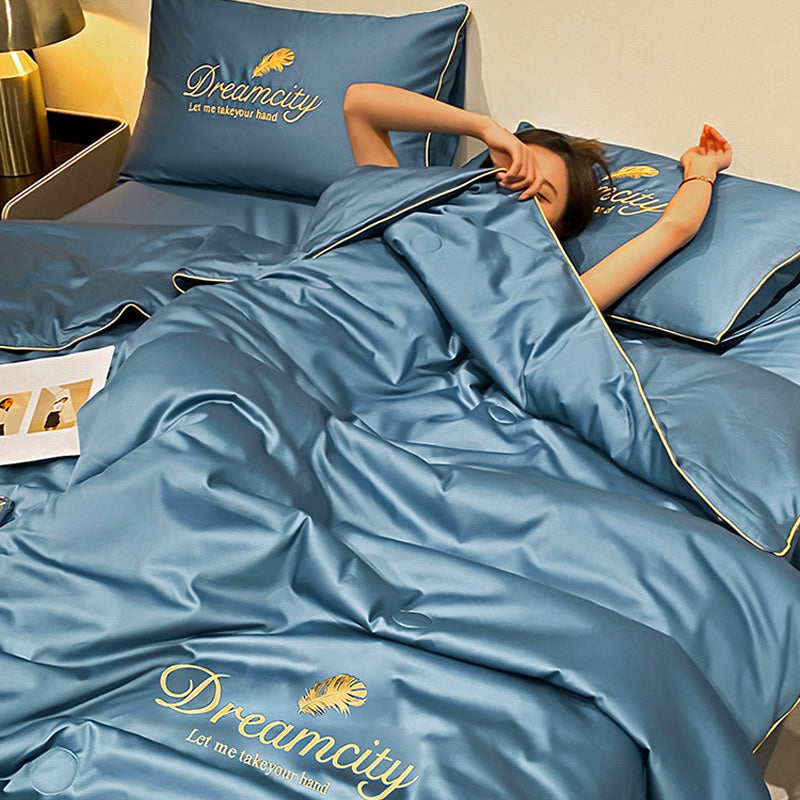 Couette en Élastique Froid pour un Sommeil Rafraîchissant en Été