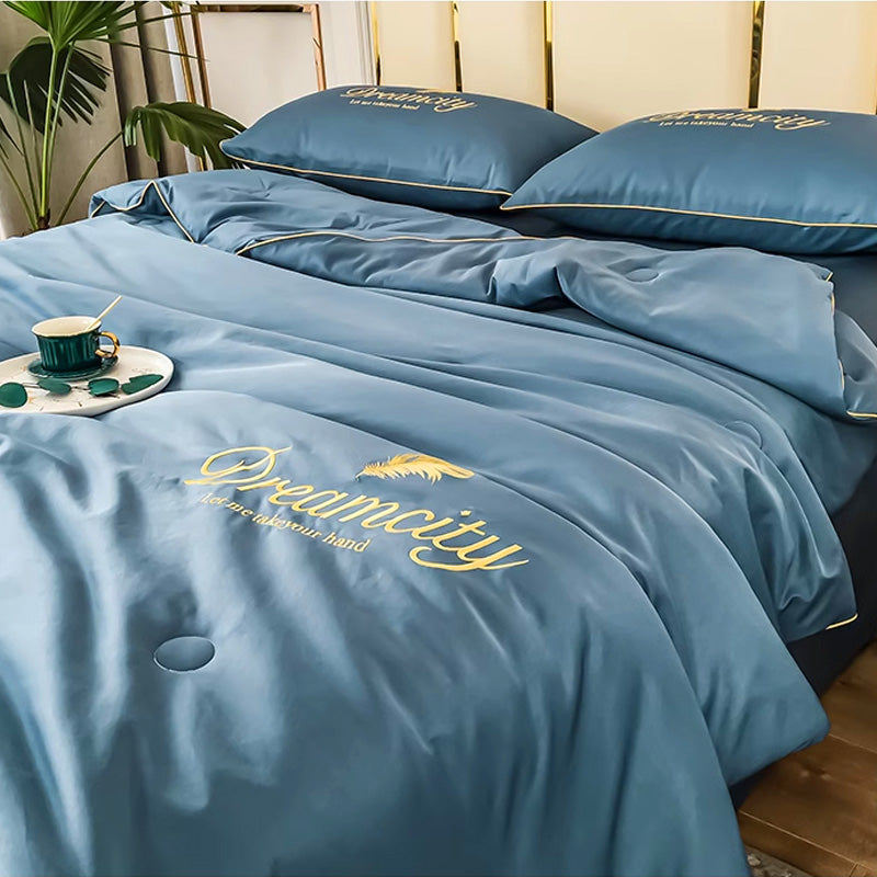 Couette en Élastique Froid pour un Sommeil Rafraîchissant en Été