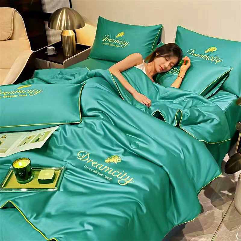 Couette en Élastique Froid pour un Sommeil Rafraîchissant en Été