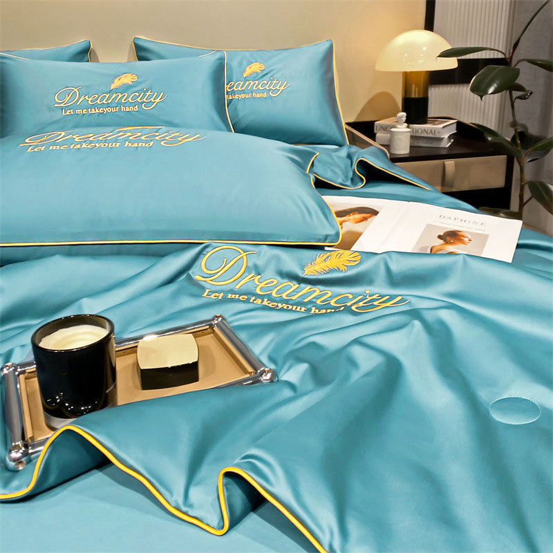 Couette en Élastique Froid pour un Sommeil Rafraîchissant en Été