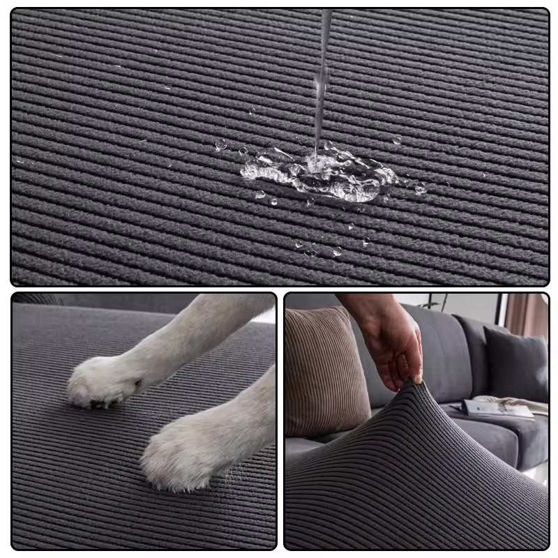 Housse de Canapé Élastique en Jacquard pour un Style Élégant