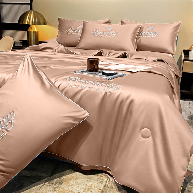 Couette en Élastique Froid pour un Sommeil Rafraîchissant en Été