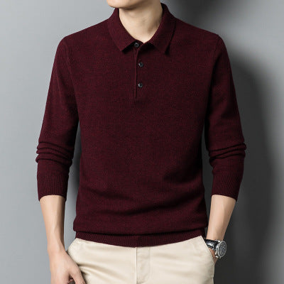 Pull Chaud Homme – Col Polo & Style Élégant - Aurelles