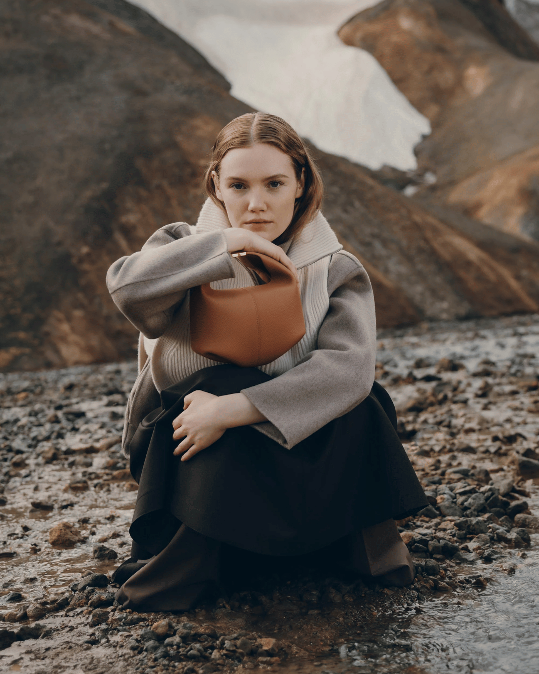 Sac à Main en Cuir de Veau Élégant pour Femmes