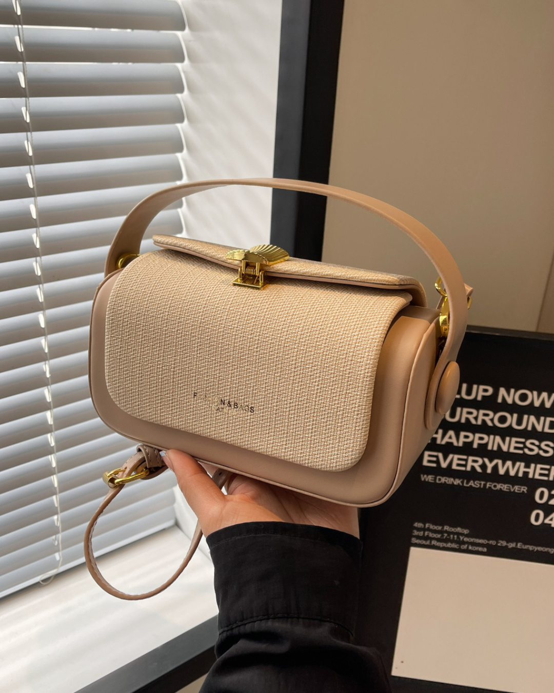 Sac Bandoulière Élégant en Similicuir pour Femmes