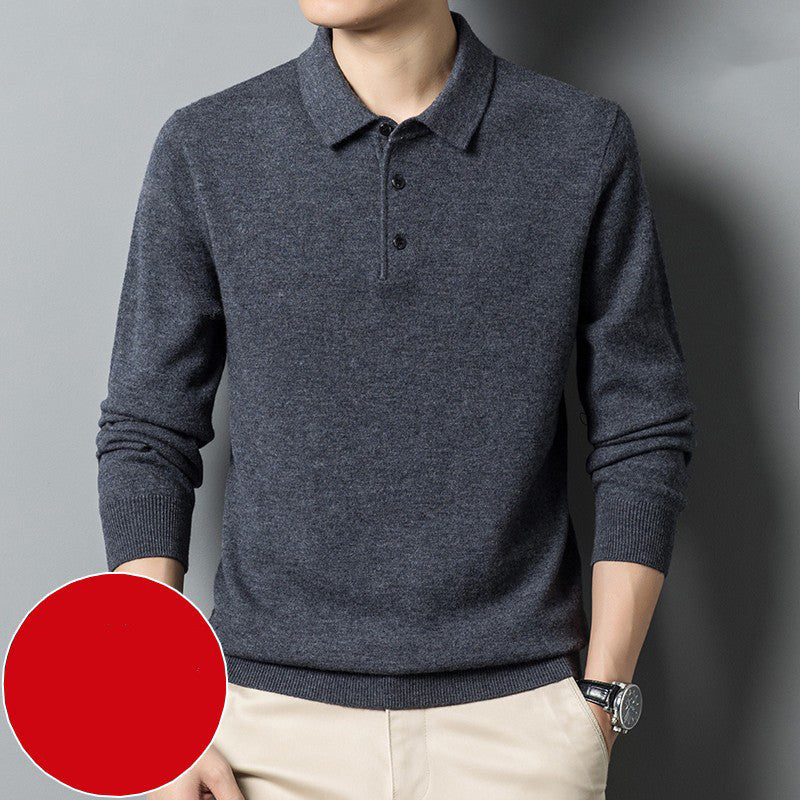 Pull Chaud Homme – Col Polo & Style Élégant - Aurelles