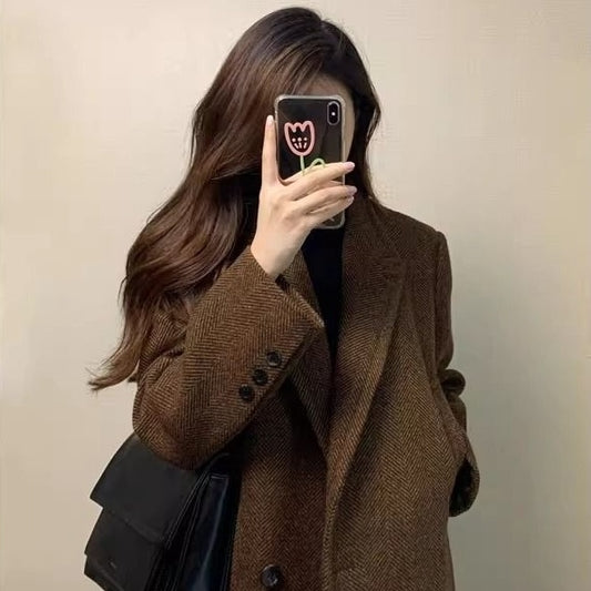Manteau Laine Épais - Aurelles
