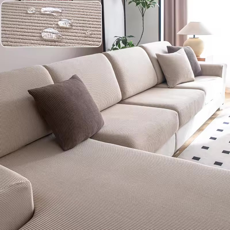 Housse de Canapé Élastique en Jacquard pour un Style Élégant