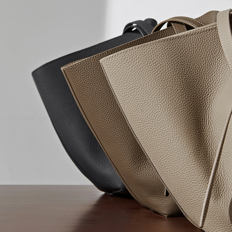 Sac en Cuir Vachette Spacieux pour Femmes