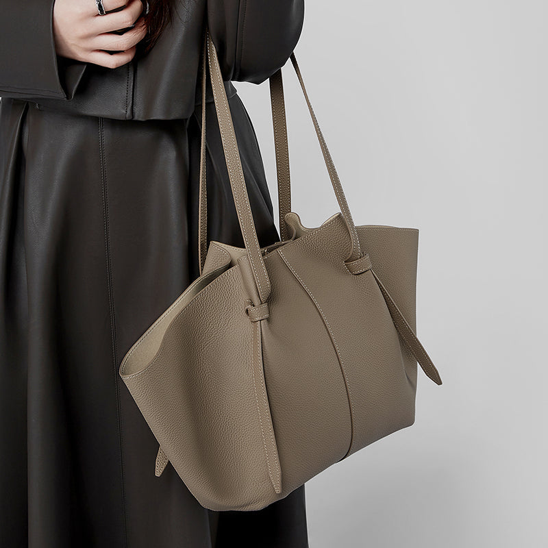 Sac en Cuir Vachette Spacieux pour Femmes