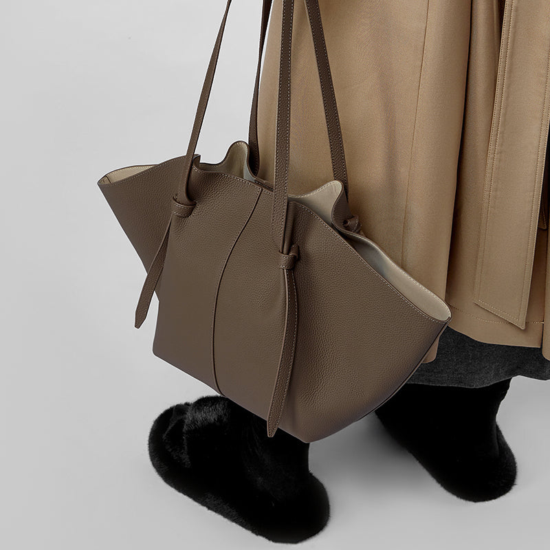 Sac en Cuir Vachette Spacieux pour Femmes