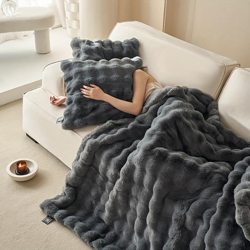 Couverture en Fleece Double - Doudou Chaud et Doux