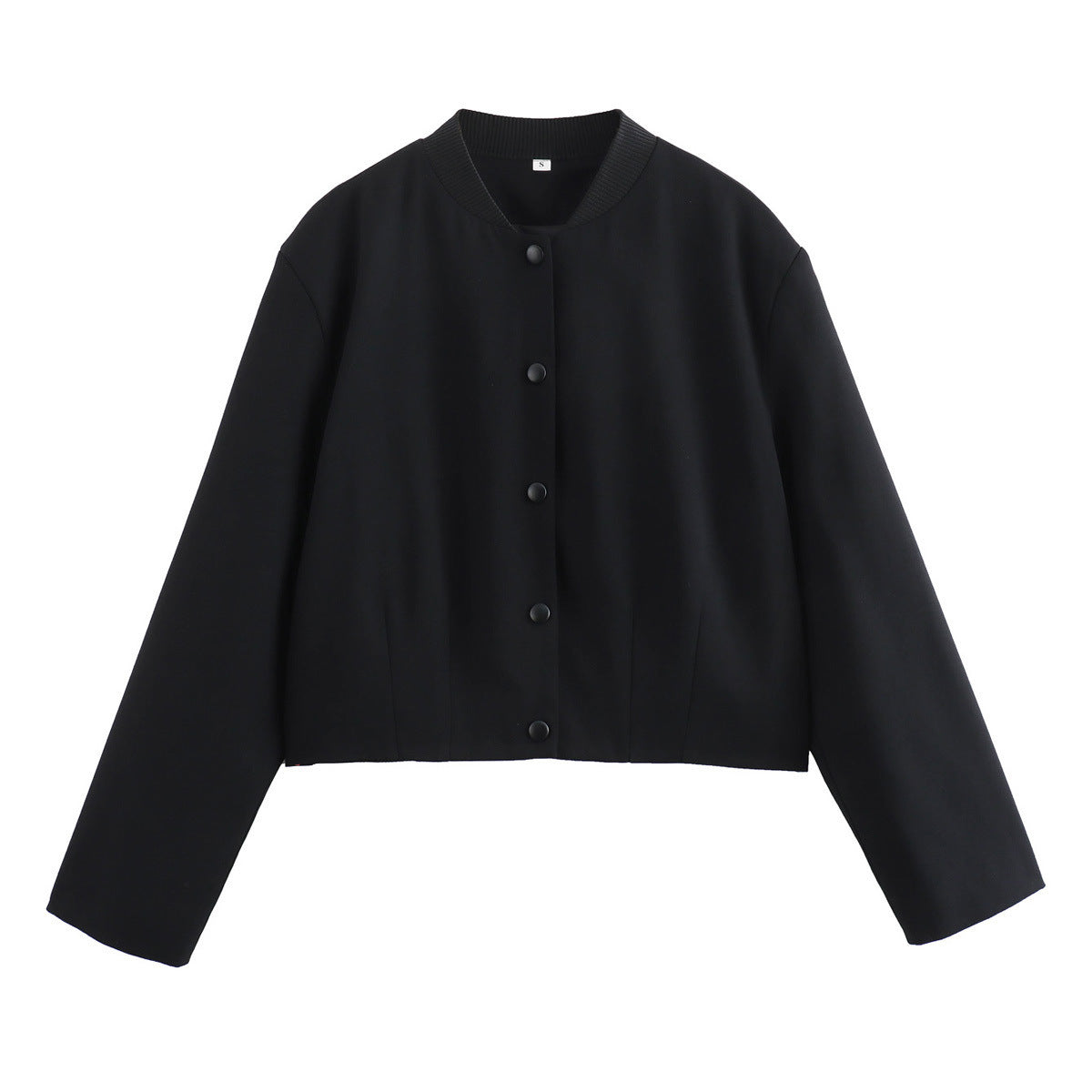 Veste Courte Style Baseball à Col Montant Pour Femmes - Aurelles