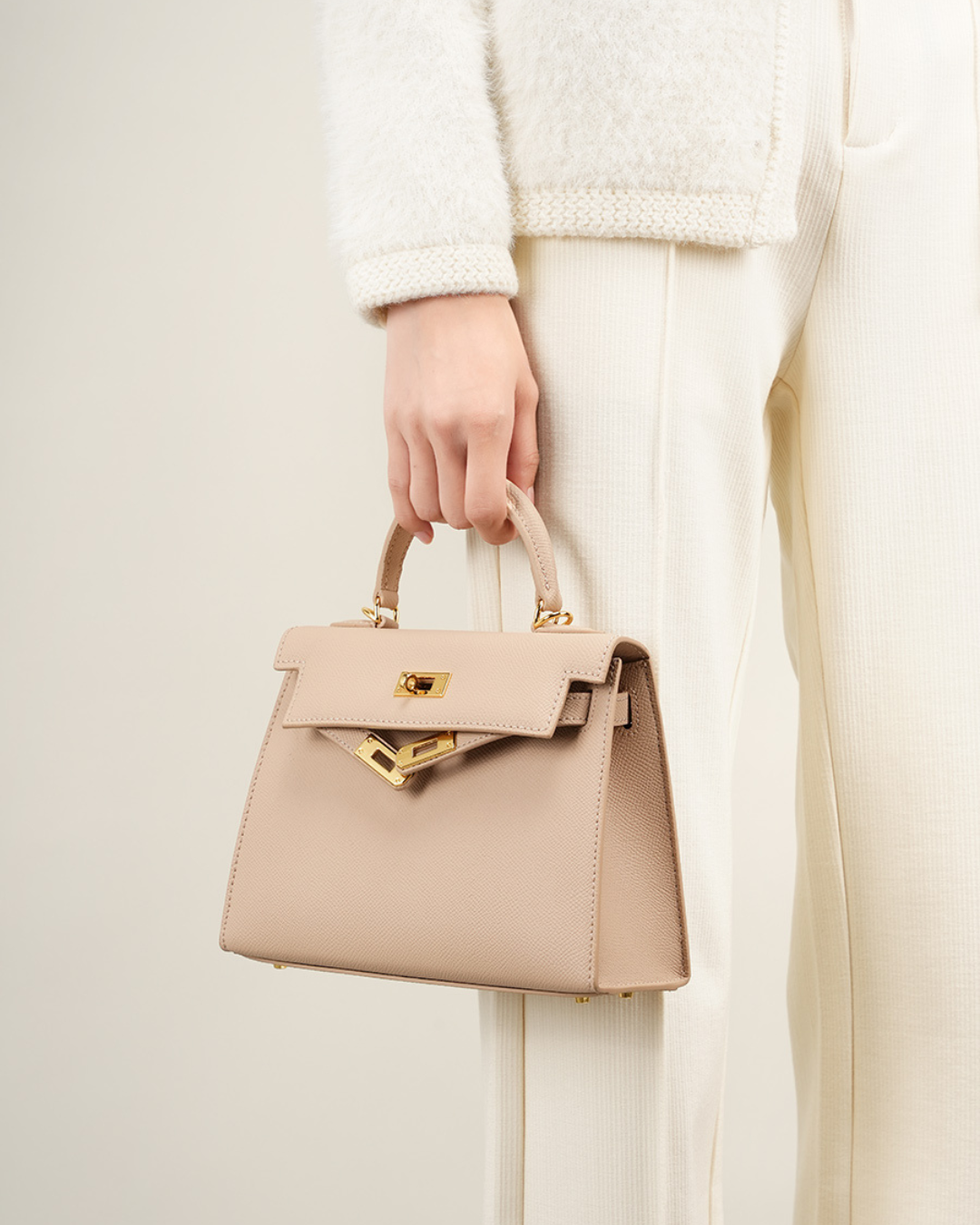 Sac à Main en Cuir Véritable Élégance Classique pour Femmes