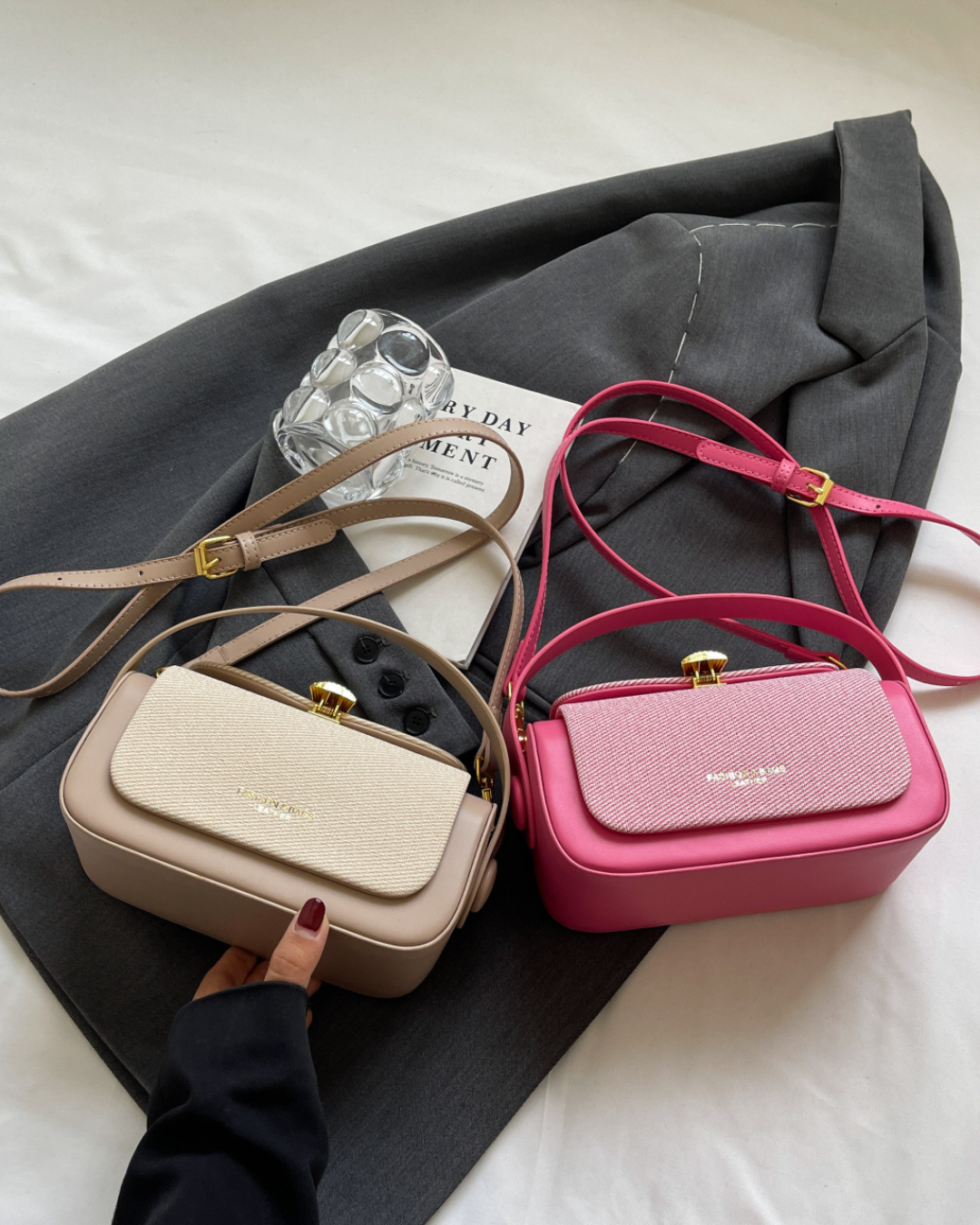 Sac Bandoulière Élégant en Similicuir pour Femmes