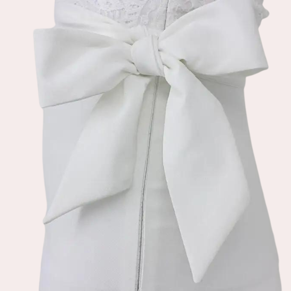 Combinaison Femme en Dentelle Élégante à Épaules Dégagées - Aurelles