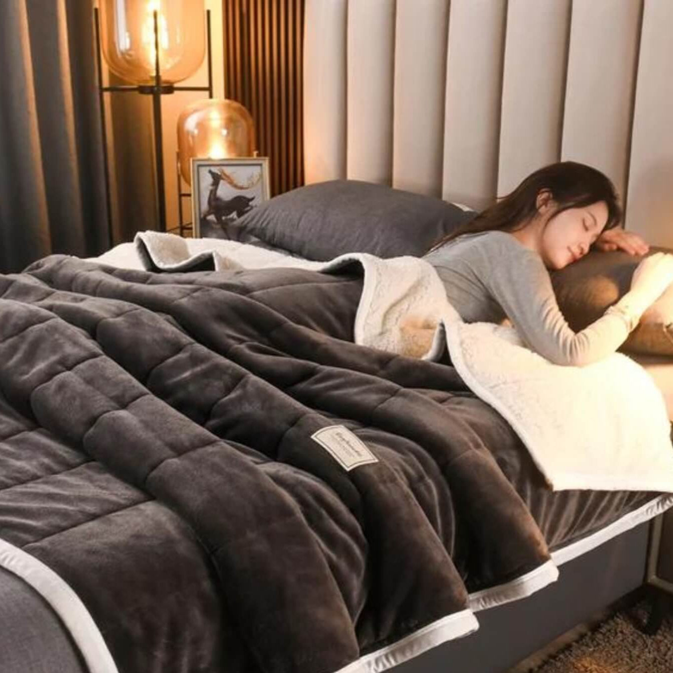 Couverture en Fleece Douce et Chaleureuse