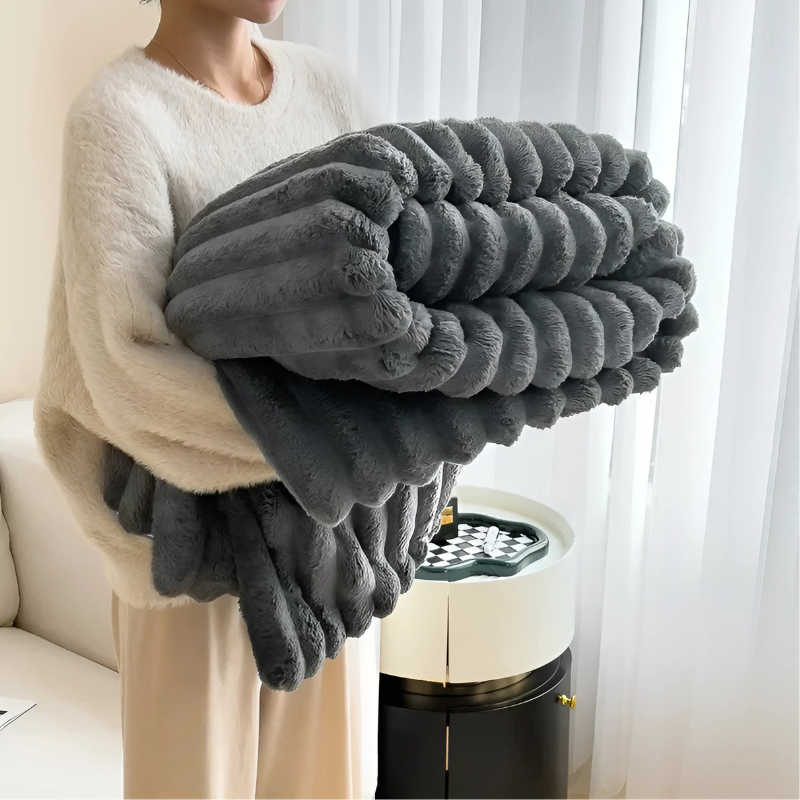 Couverture en Flanelle Douce et Élégante