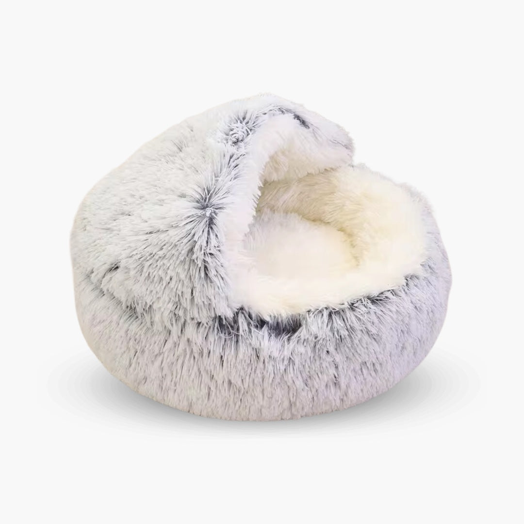 Lit coussin apaisant anti-stress pour chat et petit chien