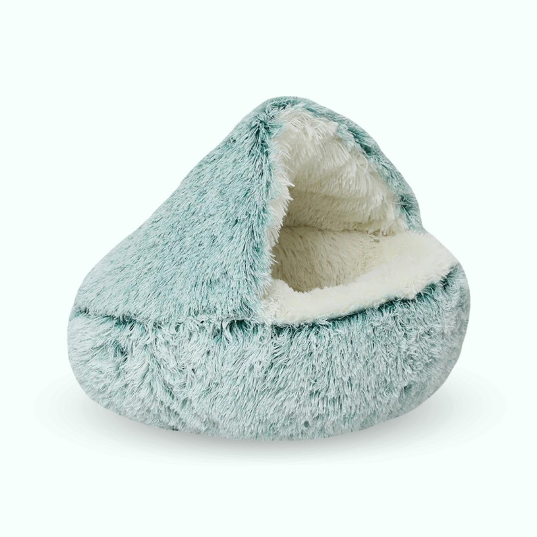 Lit coussin apaisant anti-stress pour chat et petit chien