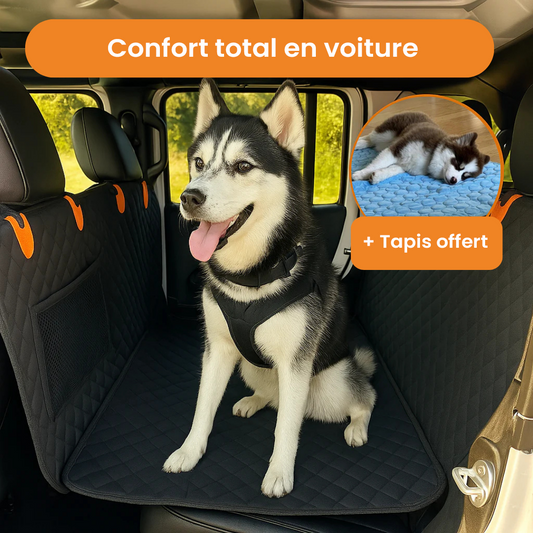 Housse de siège voiture pour chien – Protection imperméable et antidérapante