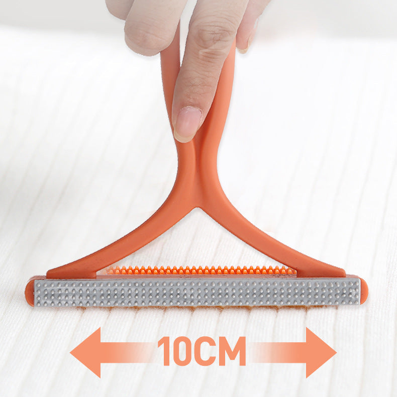 Rouleau anti-poils pour animaux double face réutilisable