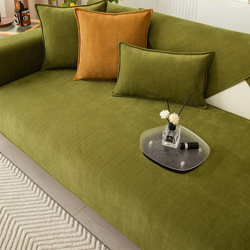 Housse de canapé antidérapante et lavable – Protection élégante et confortable
