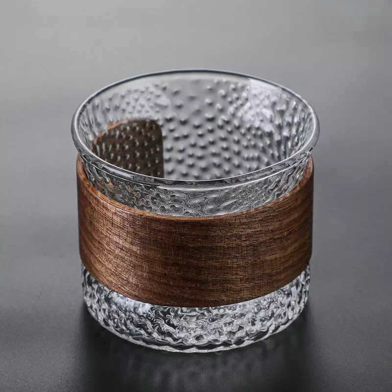Solera – Crystal and Wood Tumbler Glass