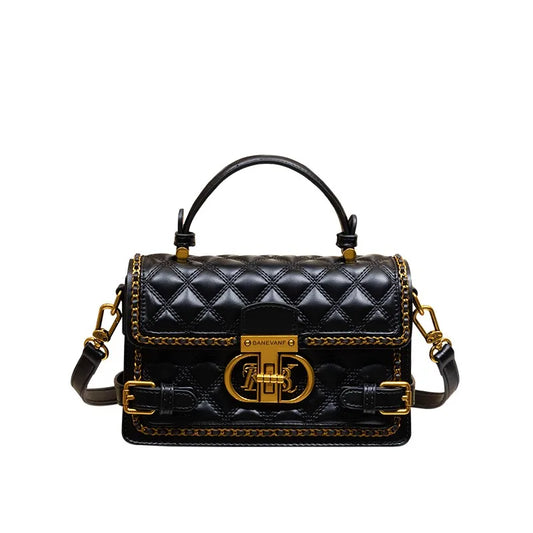 Sac Bandoulière en Cuir Matelassé pour Femmes