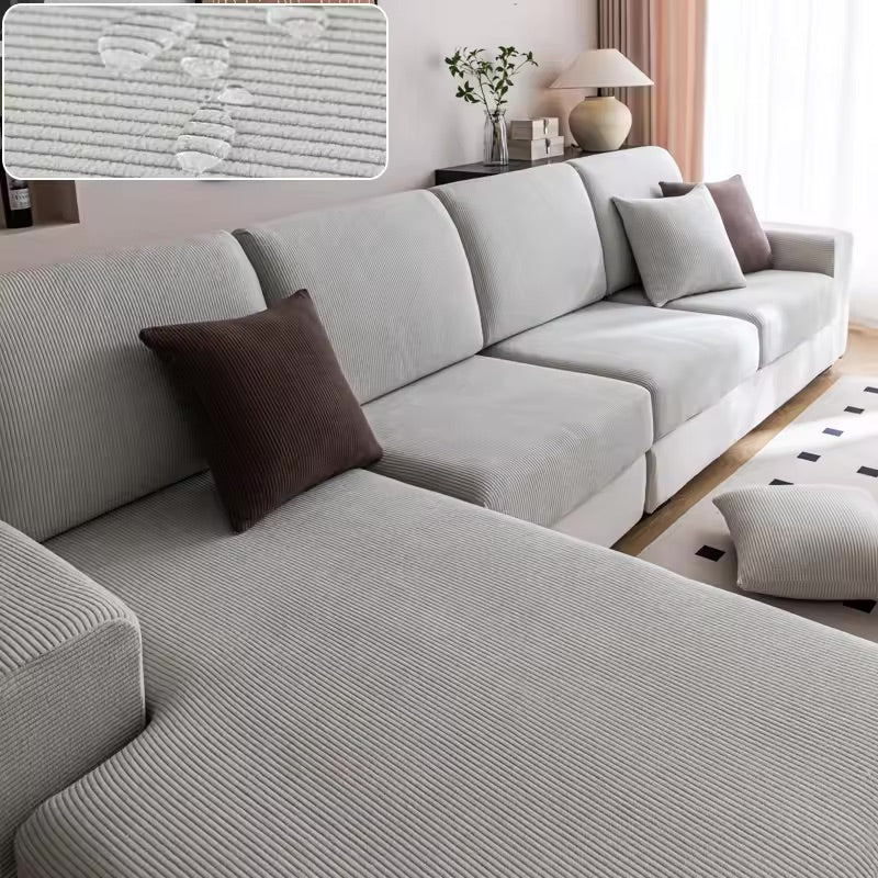 Housse de Canapé Élastique en Jacquard pour un Style Élégant