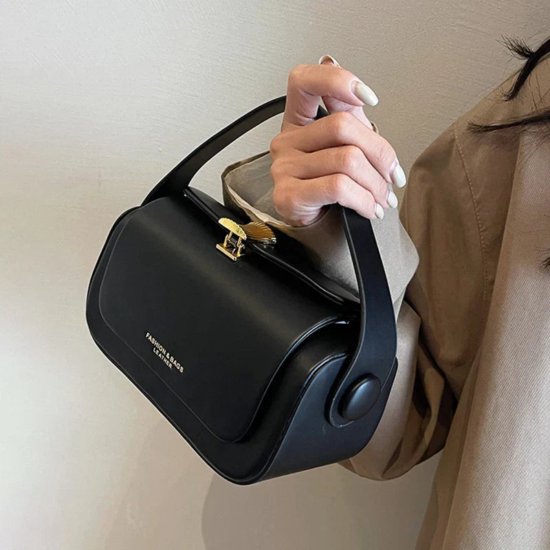 Sac Valersia à Boucle Rétro Minimaliste pour Femmes