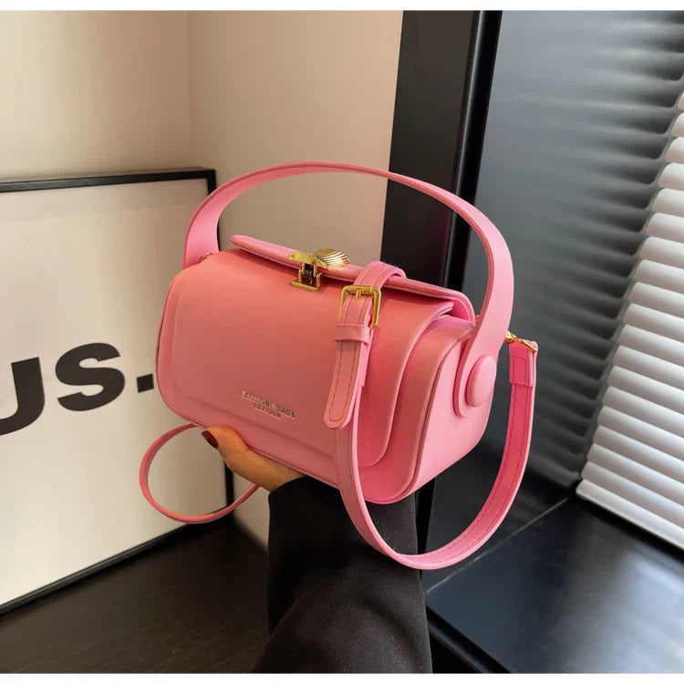 Sac Valersia à Boucle Rétro Minimaliste pour Femmes