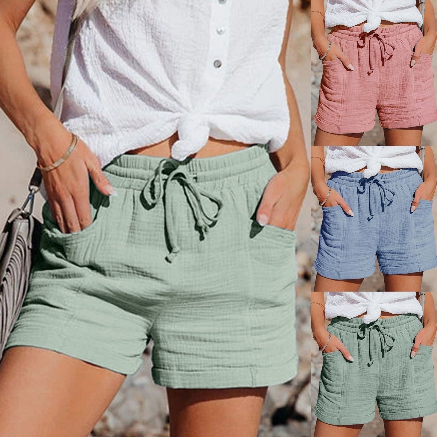 Shorts d'été courts pour femmes - Aurelles