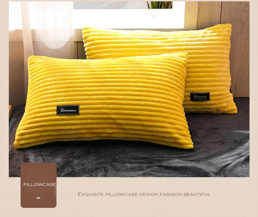 Housse de Couette En Polaire Douce