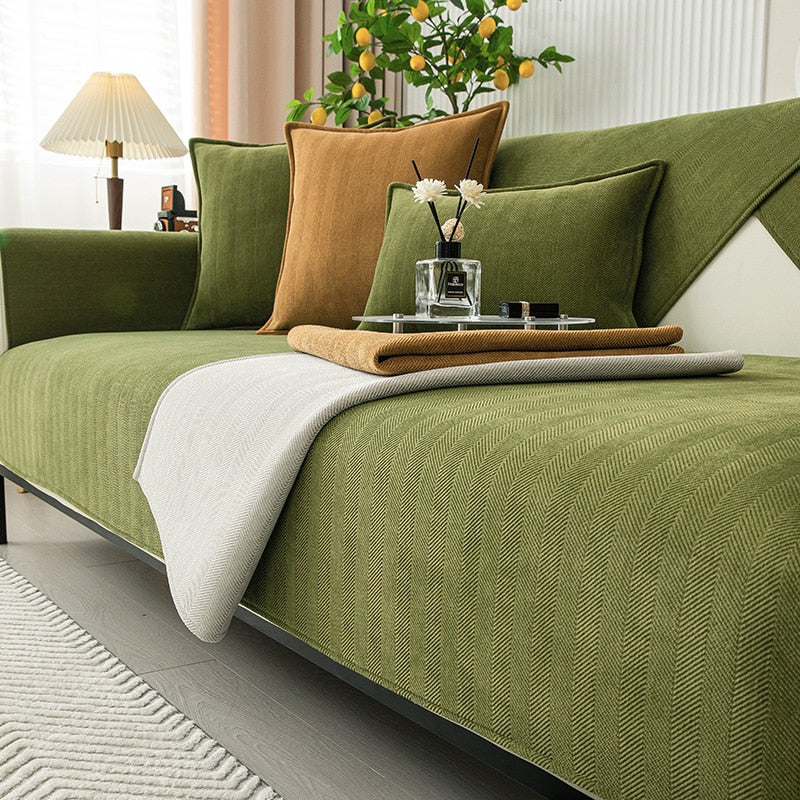 Housse de canapé antidérapante et lavable – Protection élégante et confortable