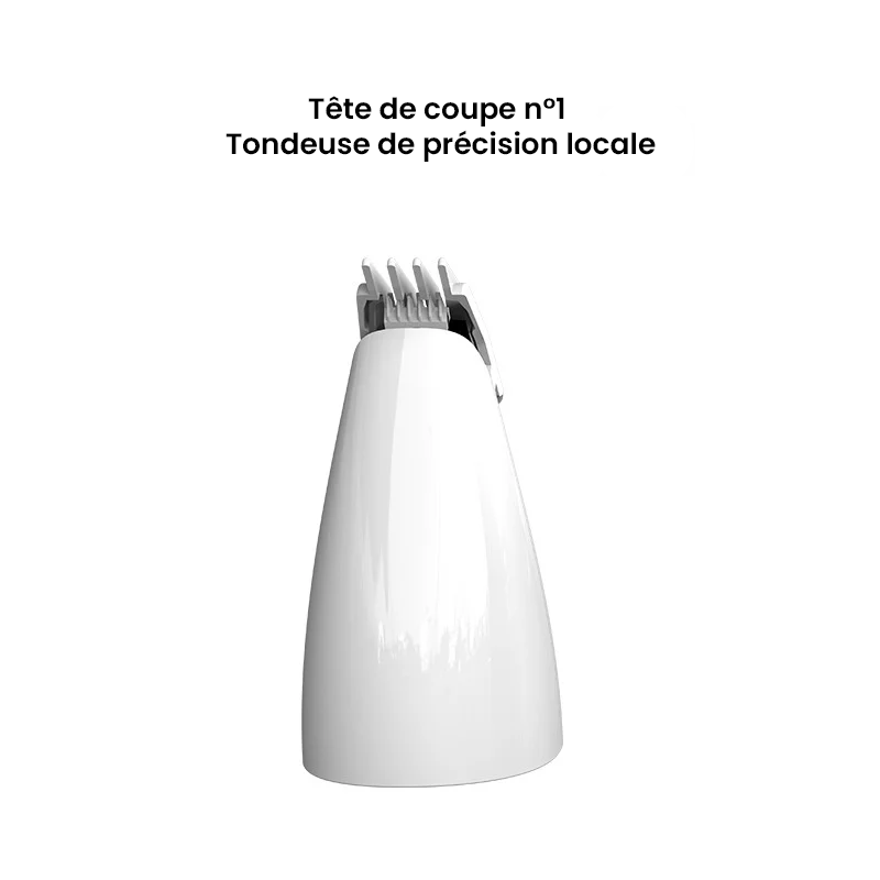 Tondeuse silencieuse sans fil pour chien et chat – Kit toilettage 4-en-1