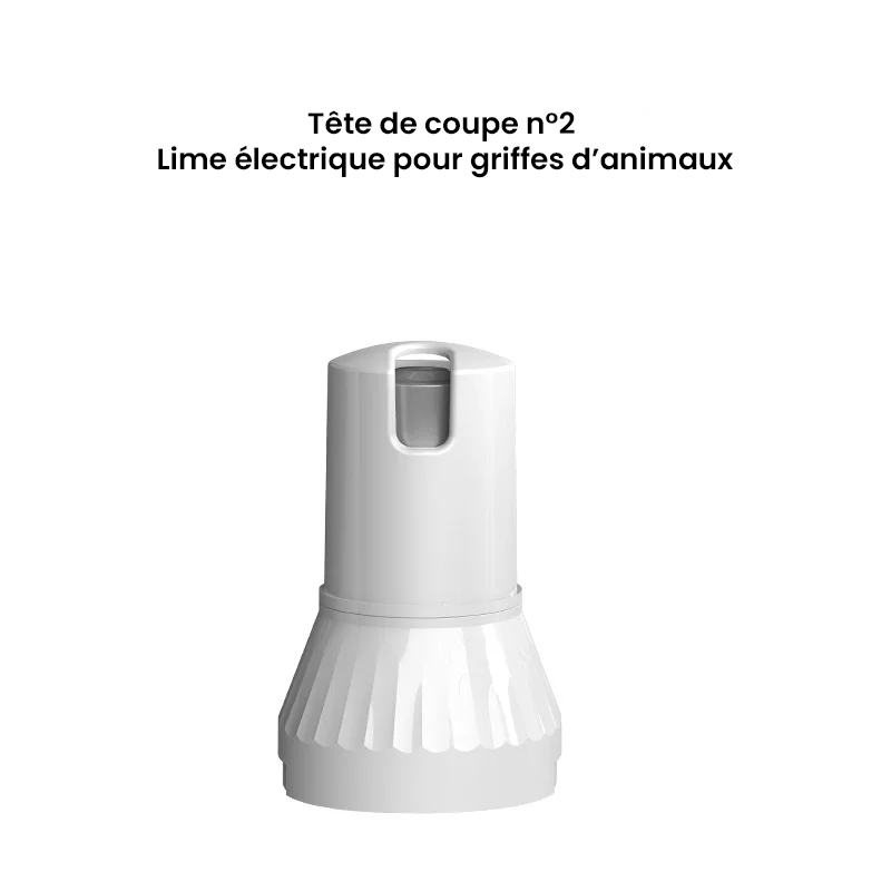 Tondeuse silencieuse sans fil pour chien et chat – Kit toilettage 4-en-1