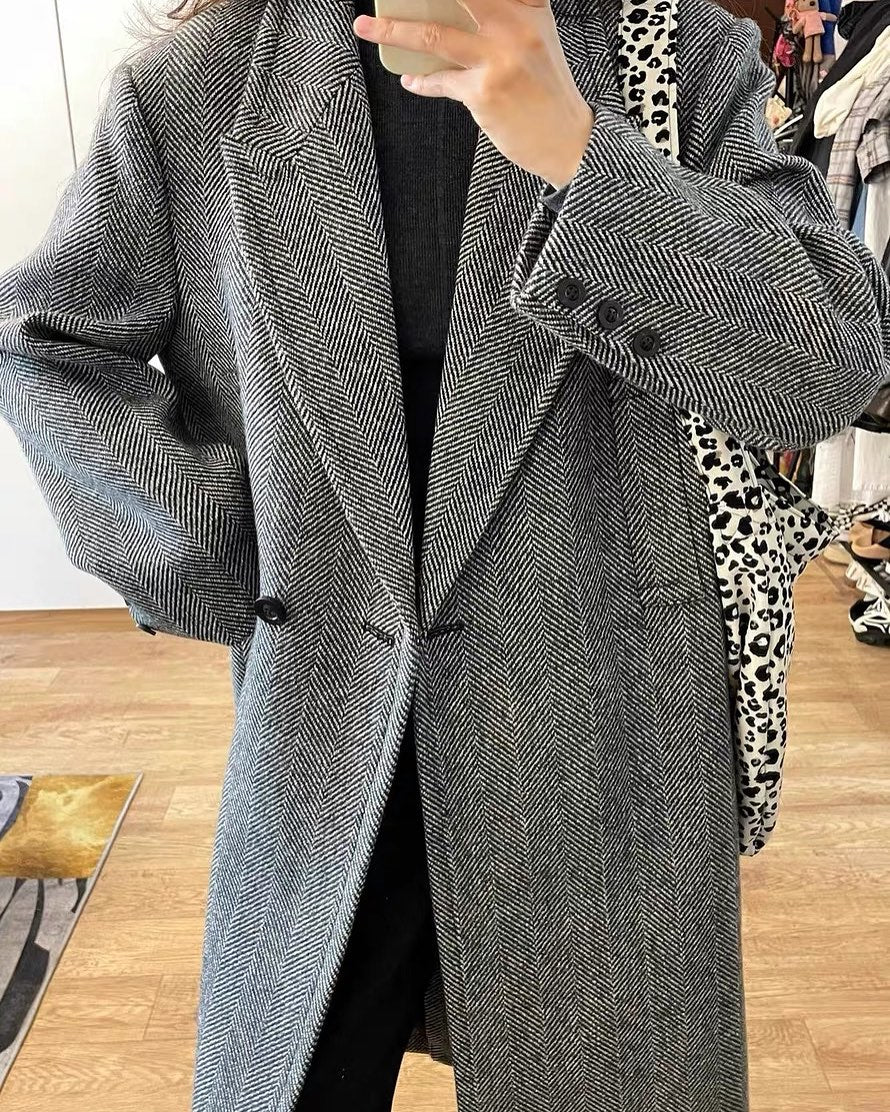 Manteau Laine Épais - Aurelles