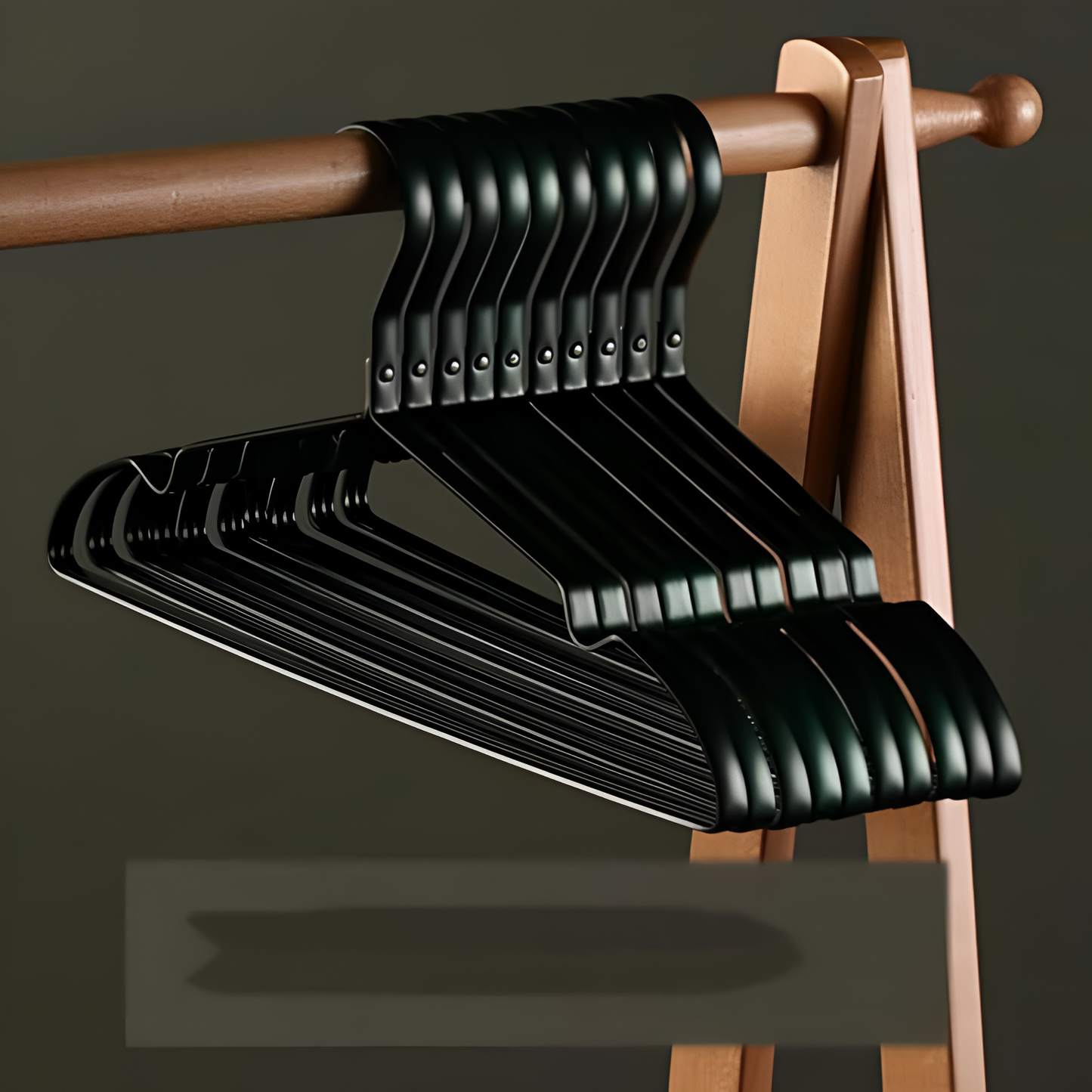 Terra – Cintres Antidérapants en Alliage d’Aluminium Élégants et Robustes