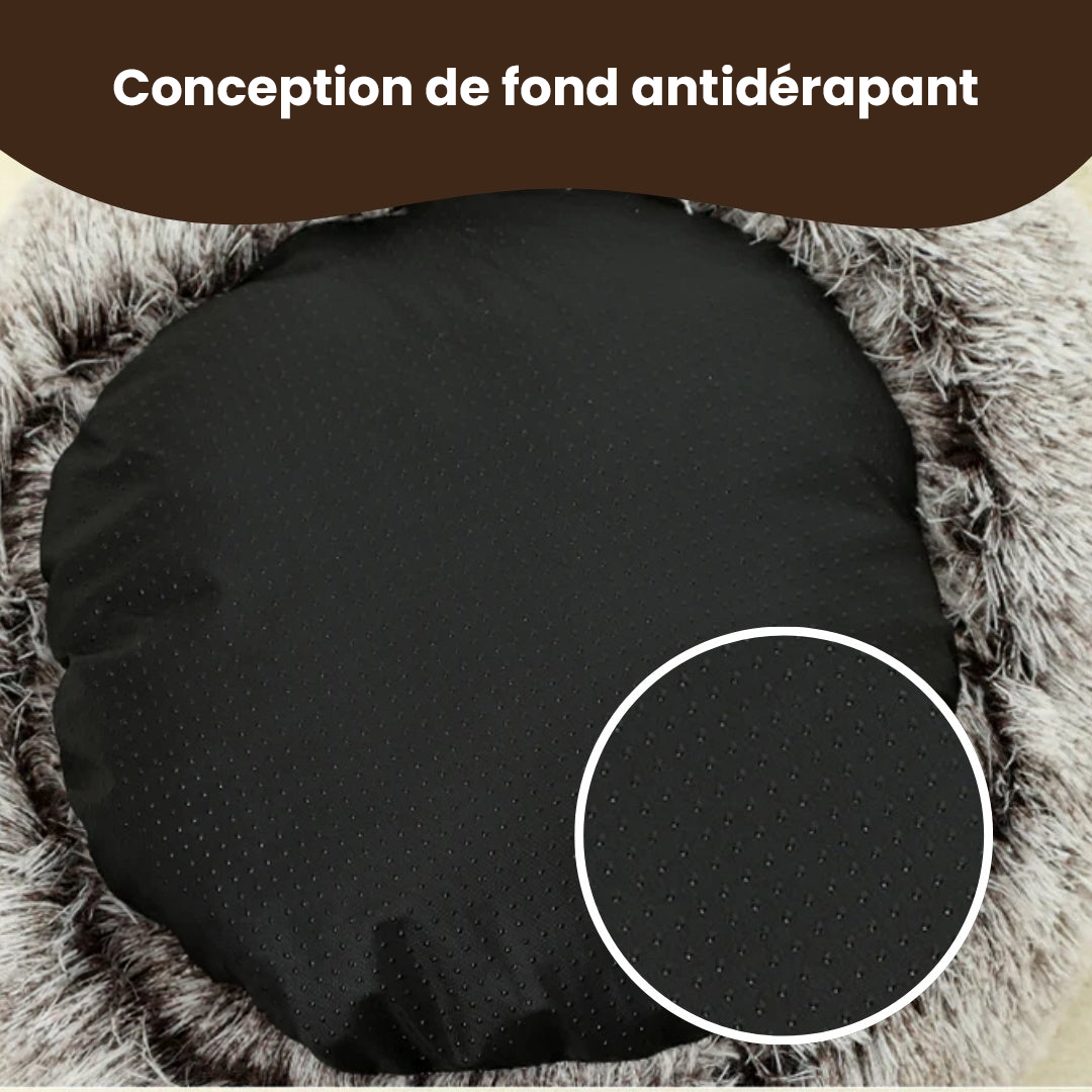 Lit coussin apaisant anti-stress pour chat et petit chien