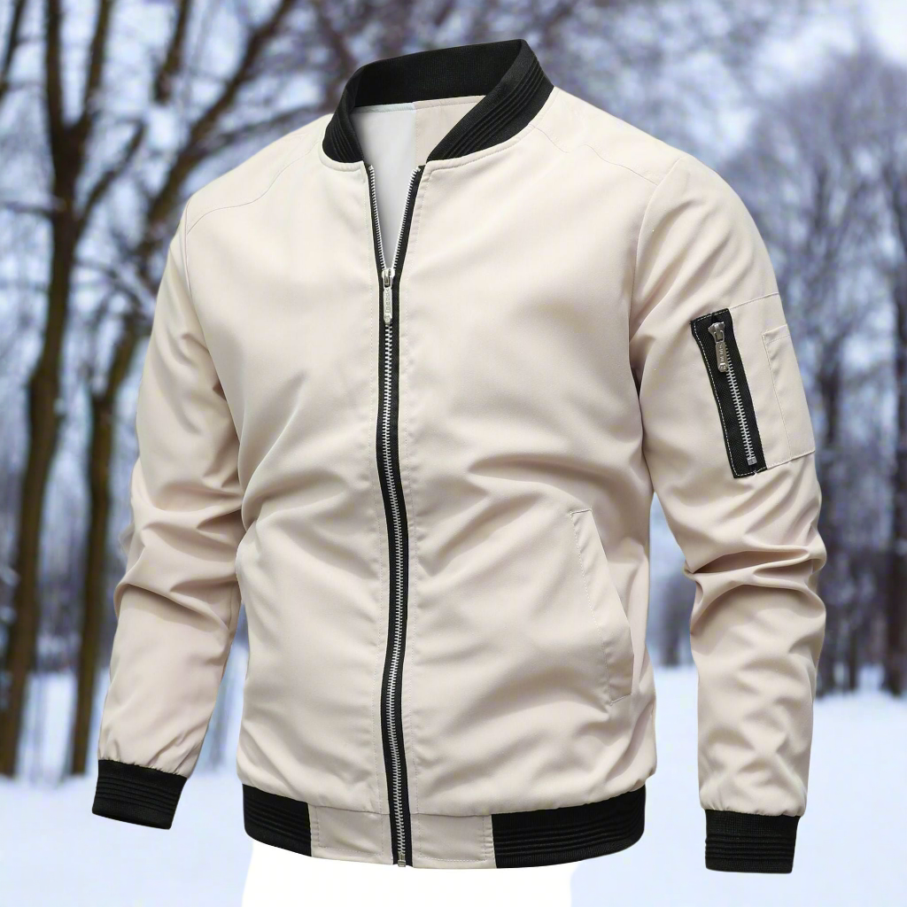 Veste bomber élégante, confortable et polyvalente pour hommes - Aurelles