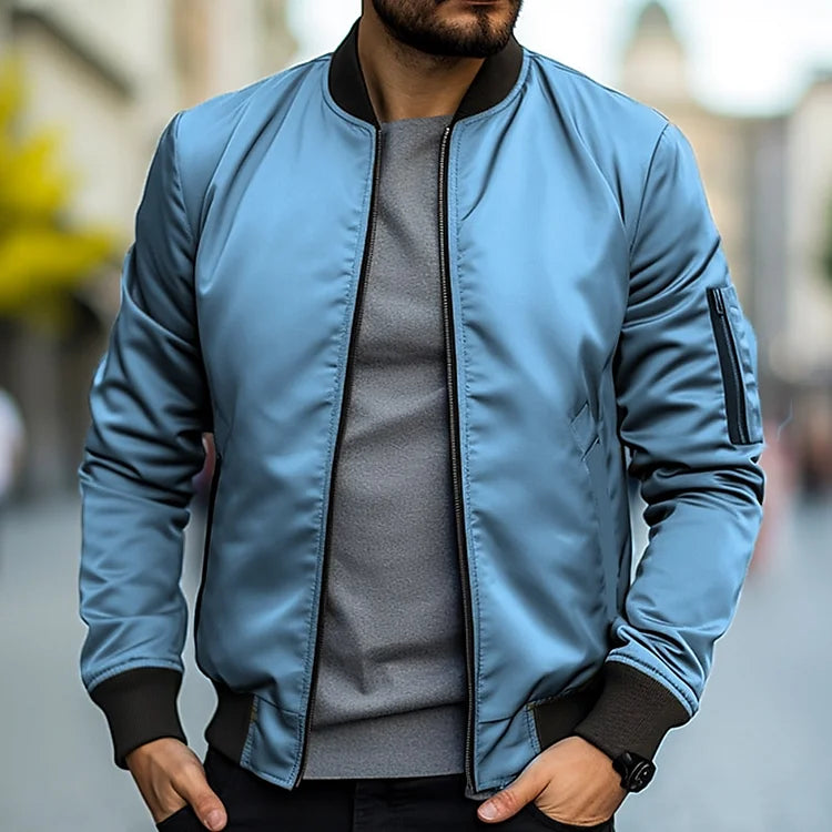Veste bomber élégante, confortable et polyvalente pour hommes - Aurelles