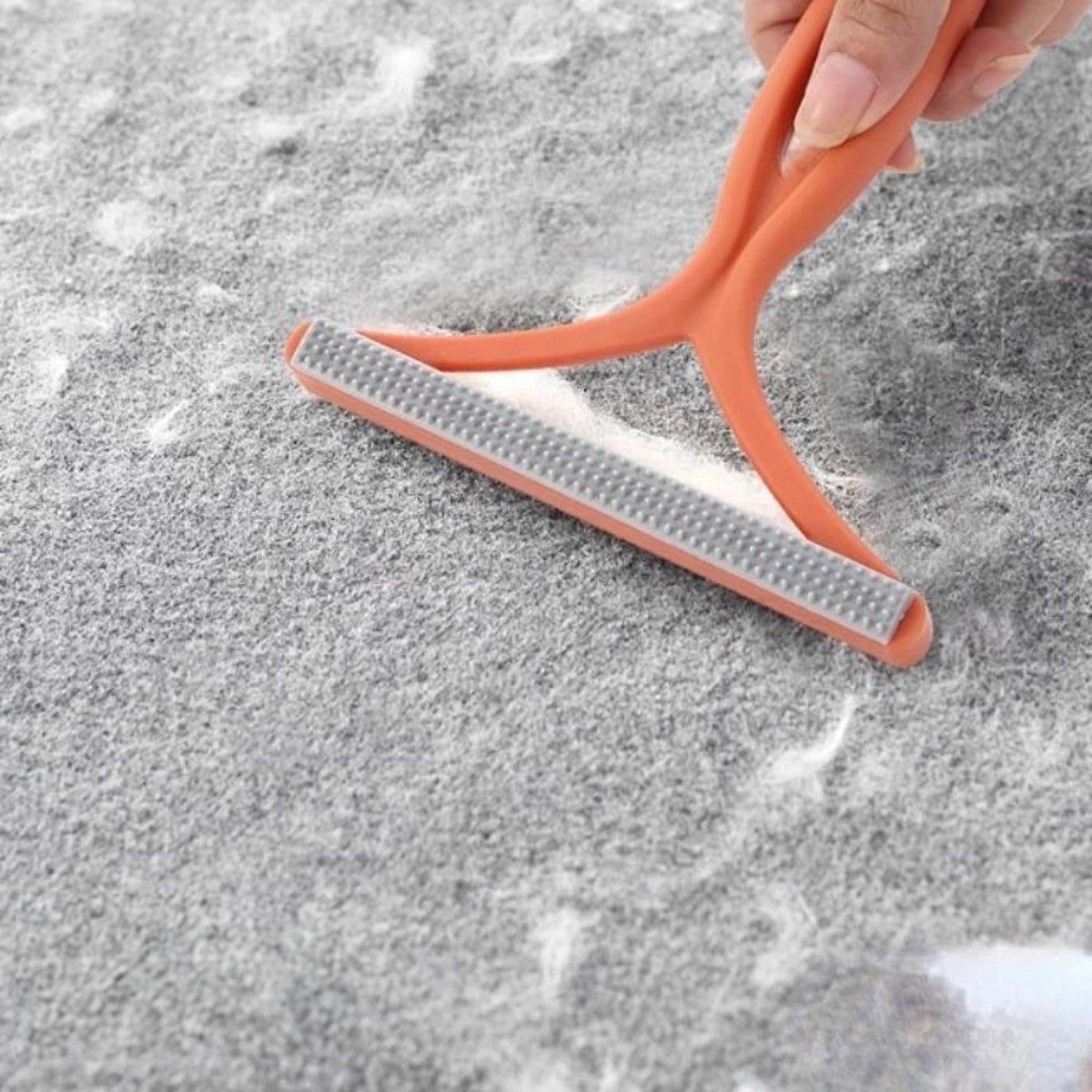 Rouleau anti-poils pour animaux double face réutilisable
