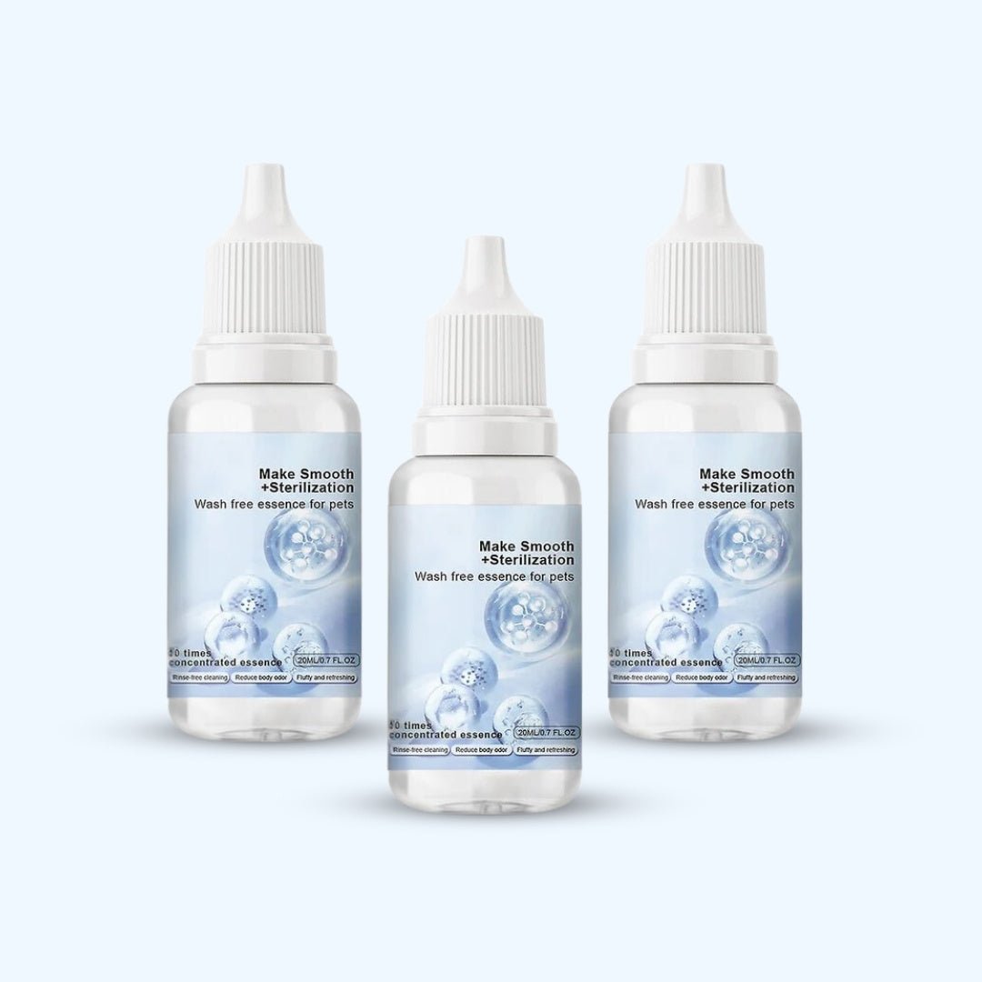 Shampooing gouttes rafraîchissantes inodore pour pelage de chien et chat