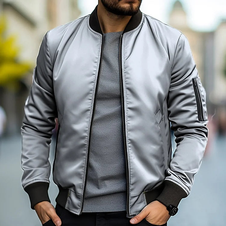 Veste bomber élégante, confortable et polyvalente pour hommes - Aurelles