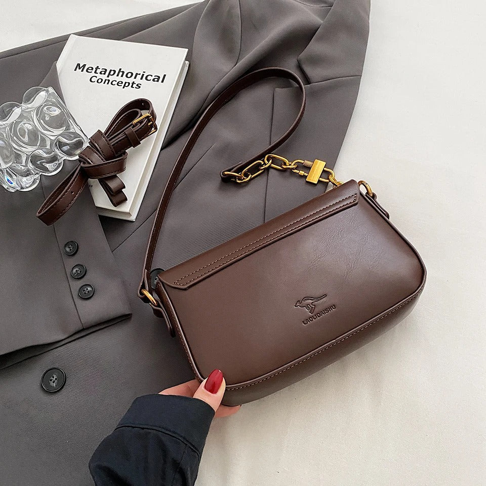 Sac à Bandoulière en Cuir pour Femmes