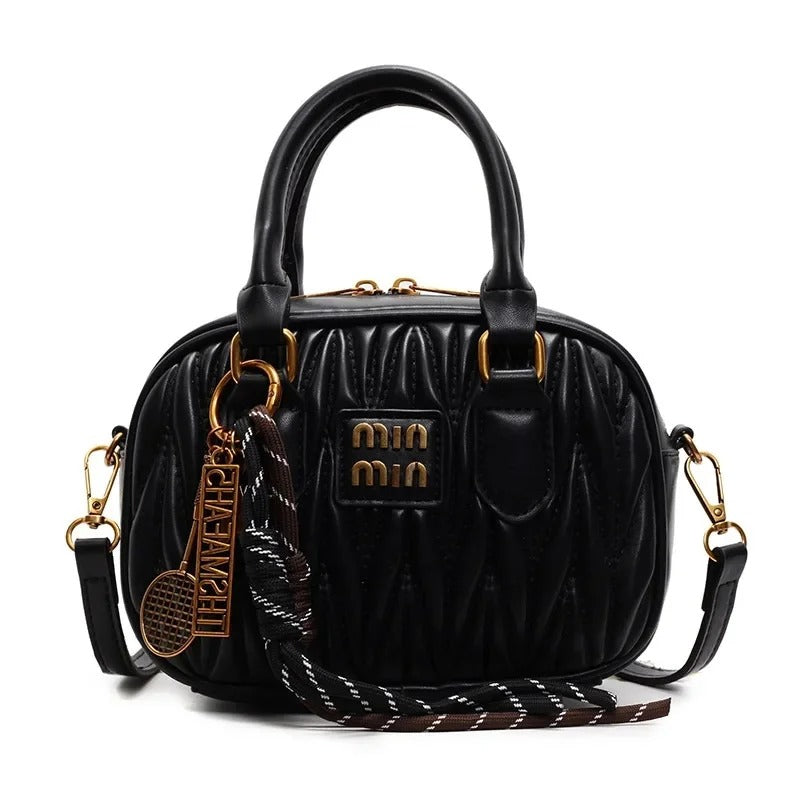 Sac Mio Matelassé en Cuir pour Femmes